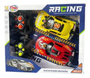 Set de Dos Carros de Carreras a Control Remoto Frecuencias Diferentes