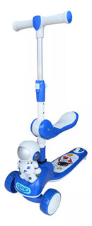 Monopatín 2 en 1 con silla, luces LED y Sonidos