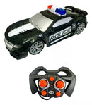 Set de Dos Carros de Policia a Control Remoto Frecuencias Diferentes
