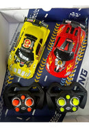 Set de Dos Carros de Carreras a Control Remoto Frecuencias Diferentes