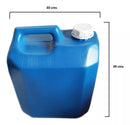 Garrafa no apilable de 5 Galones Azul con Tapa X 3 Unidades