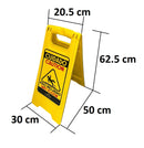 Aviso Señal Piso Mojado Plástico