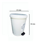 Papelera de 10 Litros Redonda con Pedal Recovery