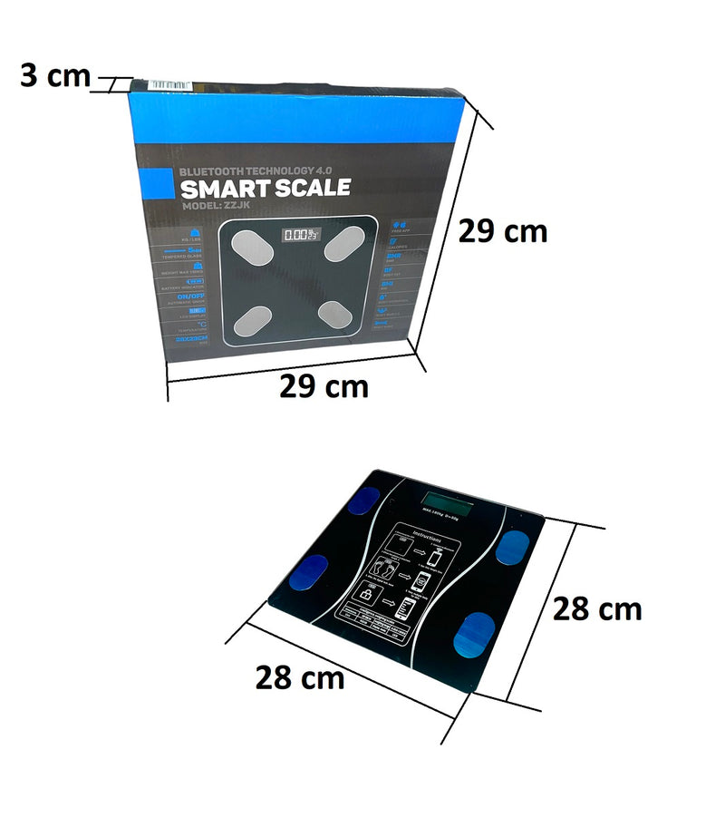 Balanza Digital Inteligente Scale Con Conexión Bluetooth