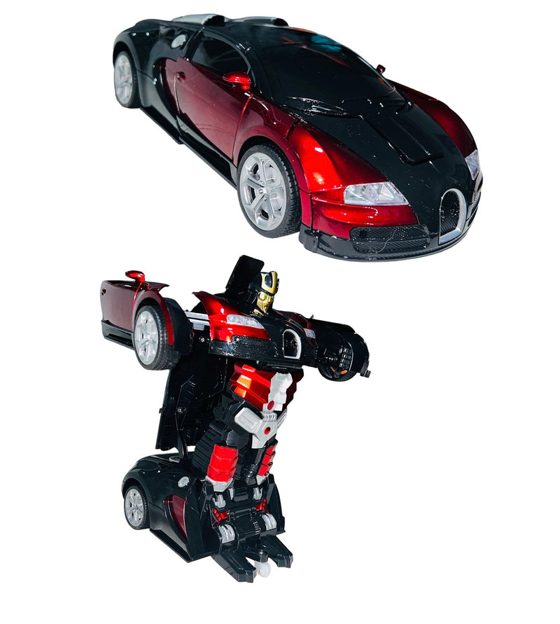 Carro Transformers Bugatti Nightwave a control remoto