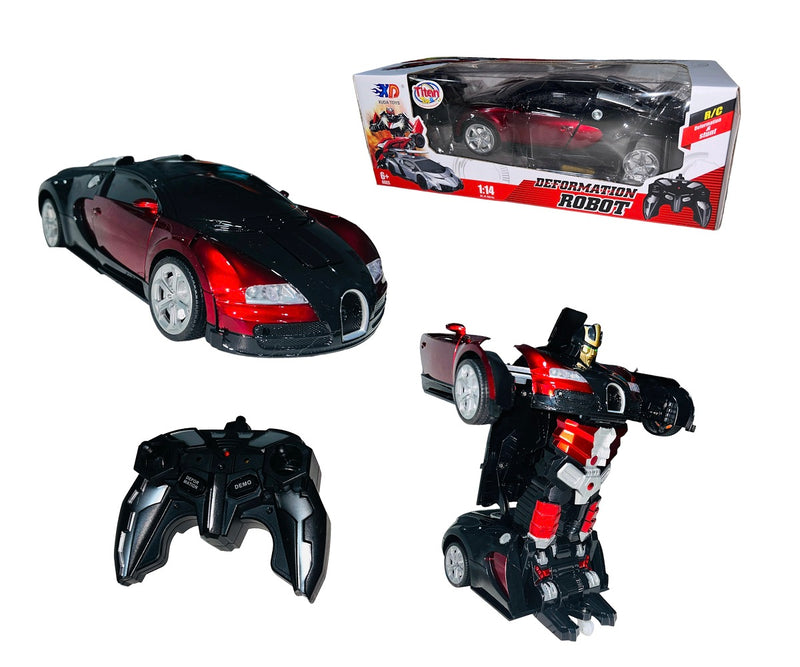 Carro Transformers Bugatti Nightwave a control remoto