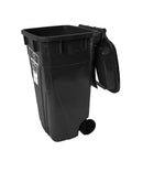 Contenedor De Basuras De 120 Litros Con Ruedas De Caucho