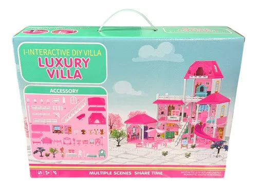 Casa De Muñecas Luxury Villa Con 252 Piezas