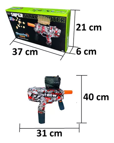 Sub fusil Horus con esferas de hidrogel Recargable