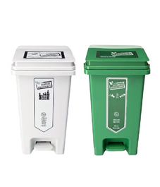 Dúo Caneca Luxury de 20 Litros con Pedal