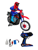 Moto A Control Remoto Con Humo Y Giros 360° Recargable