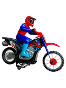 Moto A Control Remoto Con Humo Y Giros 360° Recargable