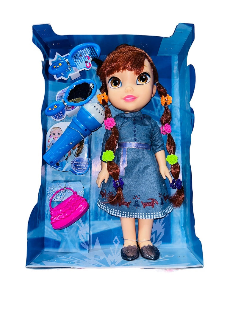 Muñeca Frozen Ana con Luces y Sonido