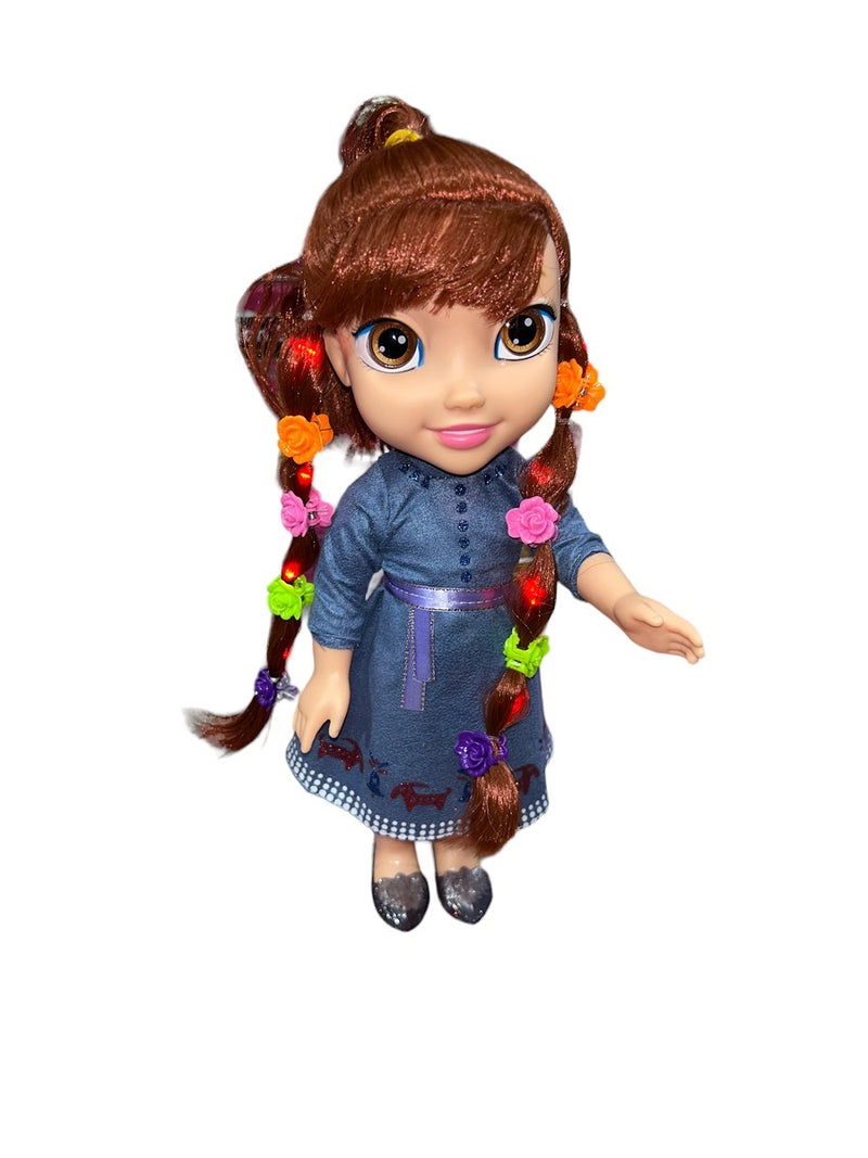 Muñeca Frozen Ana con Luces y Sonido