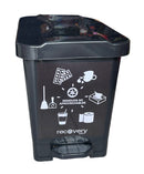 Papelera de 15 Litros con Pedal Recovery