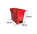 Papelera de 15 Litros con Pedal Recovery