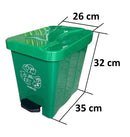 Papelera de 15 Litros con Pedal Recovery