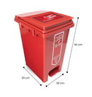 Dúo Caneca Luxury de 20 Litros con Pedal