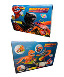 Pista Dinosaurio T Rex + 1 Carro y Accesorios