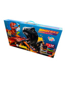 Pista Dinosaurio T-rex Hot Doble Lavado + 10 Carros