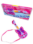 Guitarra Infantil con sonidos y luces Diseño de Mariposa