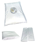 Juego De Sábanas King Unicolor Tipo Hotelera 200 Hilos