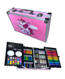 Kit De Arte Y Dibujo Con 145 Piezas En Caja Metálica