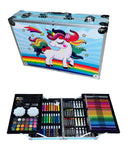 Kit De Arte Y Dibujo Con 145 Piezas En Caja Metálica