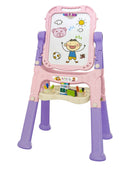 Tablero 2 En 1 Niñas Dibuja A Color Y Tiza Magnético