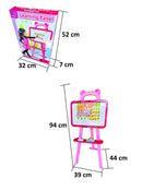 Tablero 3 en 1  Magnético Dibuja a color y tiza