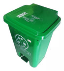 Punto ecológico 2 puestos con Pedal Capacidad 35 Litros LUXURY