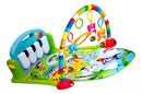 Gimnasio para bebés multifuncional: Tapete, piano y móvil