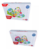 Gimnasio para bebés multifuncional: Tapete, piano y móvil