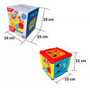 Cubo didáctico musical para bebés