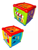 Cubo didáctico musical para bebés