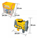 Burbujero eléctrico con diseño de máquina de construcción