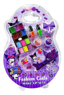 Set de Maquillaje y Uñas pequeño Diseño Kuromi