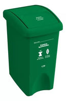 Papelera Estra de 35 Litros Tapa Vaivén