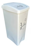 Papelera de 53 Litros Tapa Vaivén Estra