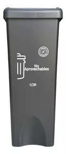 Papelera de 53 Litros Tapa Vaivén Estra