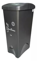 Papelera de 53 Litros Tapa Vaivén Estra