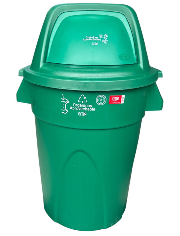 Caneca de 121 Litros Tapa Cúpula Vaivén Estra