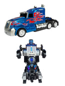 Mula Optimus Transformers Con Humo Y Control Remoto