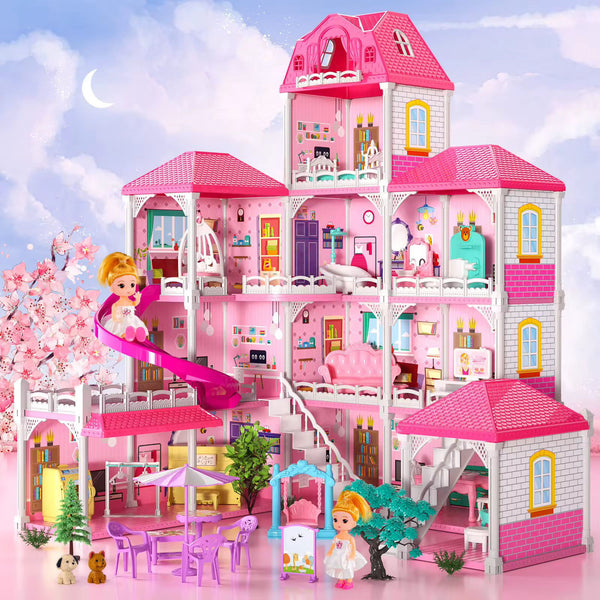 Casa De Muñecas Luxury Villa Con 330 Piezas