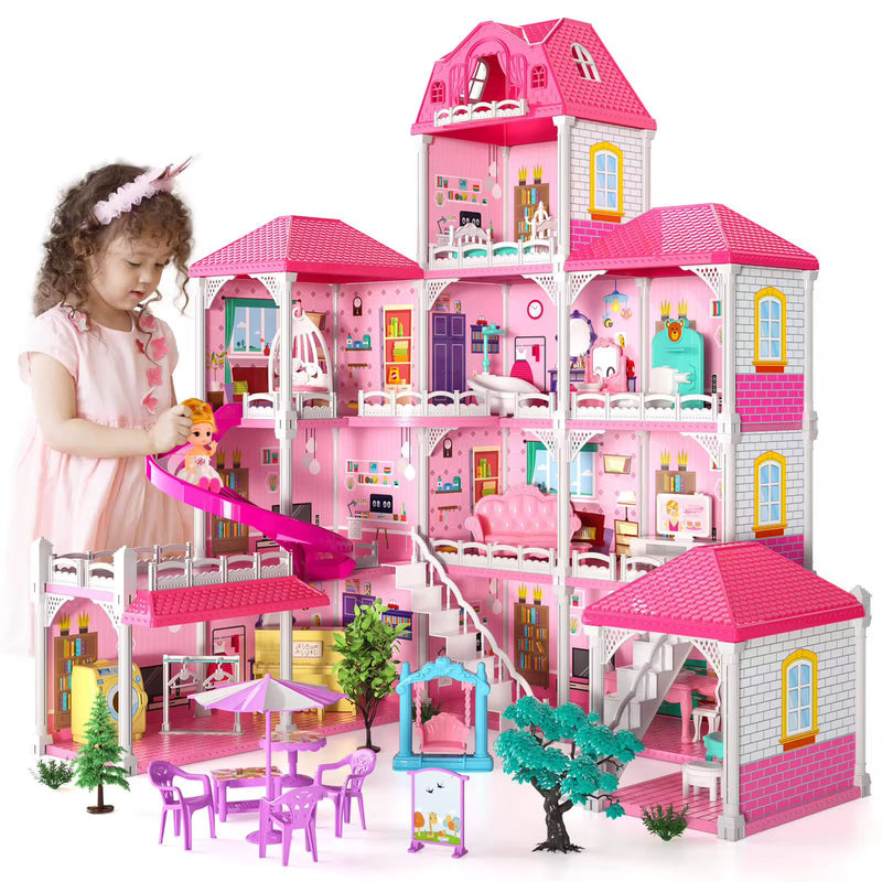 Casa De Muñecas Luxury Villa Con 330 Piezas