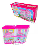 Casa De Muñecas Con 112 Piezas Muñeca Incluida