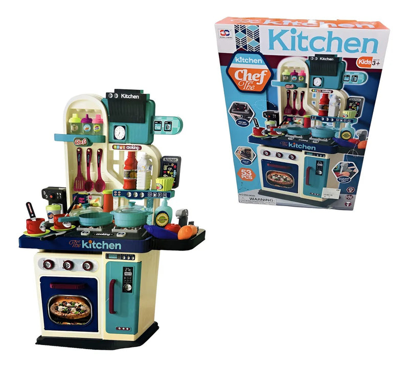 Cocina Para Niños Con Sonidos De Cocción Y Agua Real