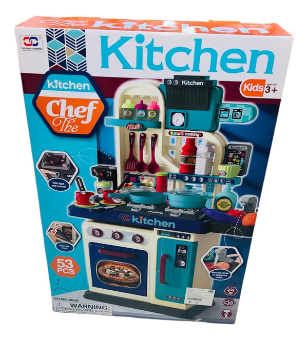 Cocina Para Niños Con Sonidos De Cocción Y Agua Real