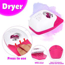 Set de decoración de uñas pequeño.