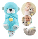 Peluche de Nutria de Relajación que Respira con Luz y Sonido